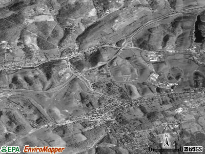 Tazewell satellite photo by USGS