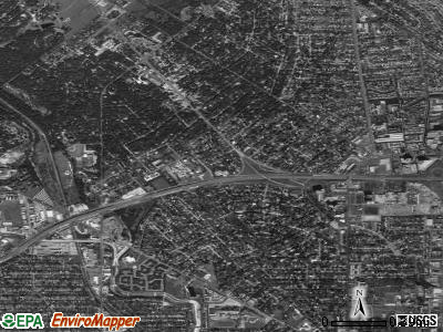 Castle Hills satellite photo by USGS