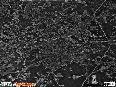 Carmichael satellite photo by USGS