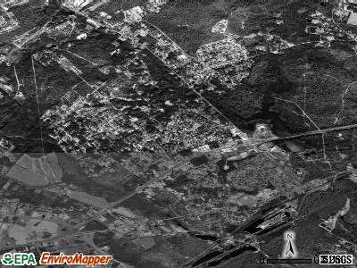 Clearwater satellite photo by USGS