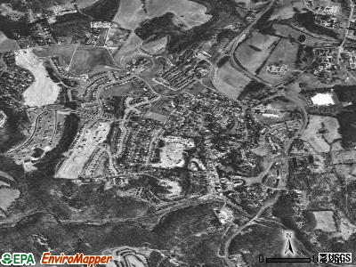 Sykesville satellite photo by USGS