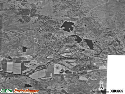Rancho Murieta satellite photo by USGS