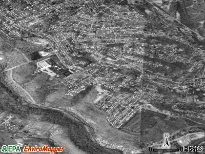 Elim satellite photo by USGS