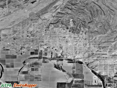 Presidio satellite photo by USGS