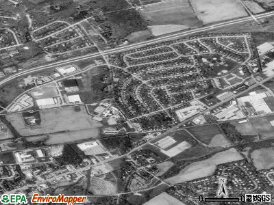 Springetts Manor-Yorklyn satellite photo by USGS