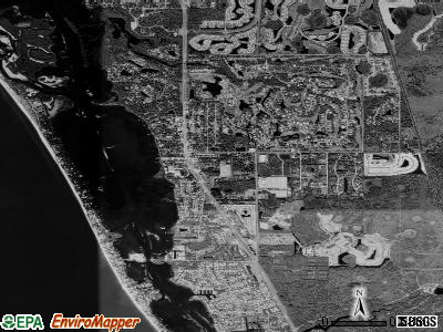 Osprey satellite photo by USGS