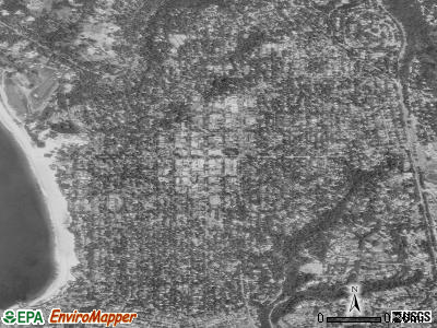 Carmel-by-the-Sea satellite photo by USGS