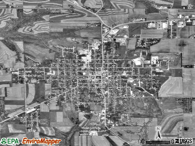 Lancaster satellite photo by USGS