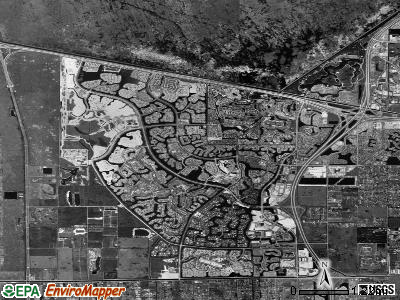 Weston satellite photo by USGS