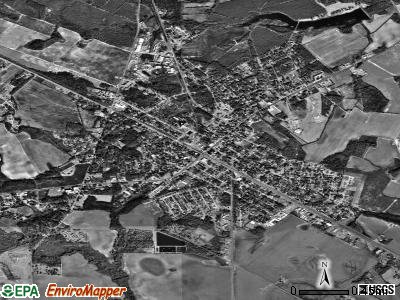 Allendale satellite photo by USGS