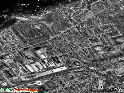 Lawrence Park satellite photo by USGS