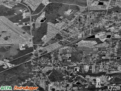 Walthourville satellite photo by USGS