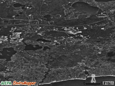 Northwest Harwich satellite photo by USGS