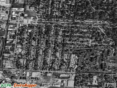 Golf Manor satellite photo by USGS