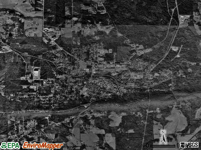 Manchester satellite photo by USGS