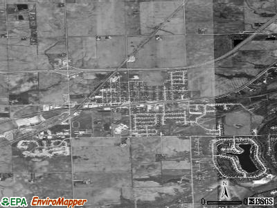Minooka satellite photo by USGS