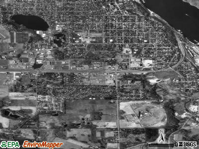 Oak Park Heights satellite photo by USGS