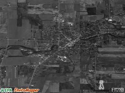 Perry satellite photo by USGS