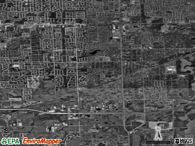 Tinley Park satellite photo by USGS