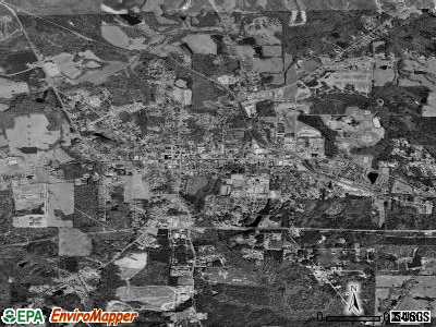 Jackson satellite photo by USGS