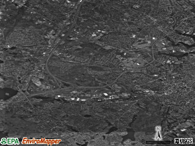 Peabody satellite photo by USGS