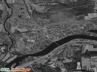 Owego satellite photo by USGS