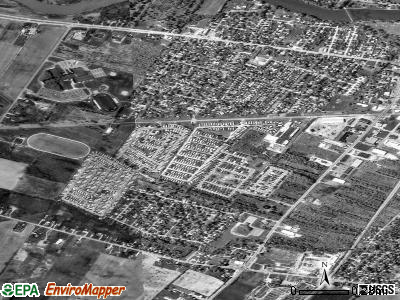 West Monroe satellite photo by USGS