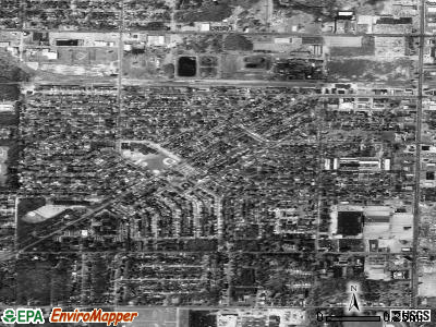 Roosevelt Park satellite photo by USGS
