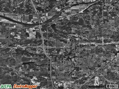 Shawnee satellite photo by USGS