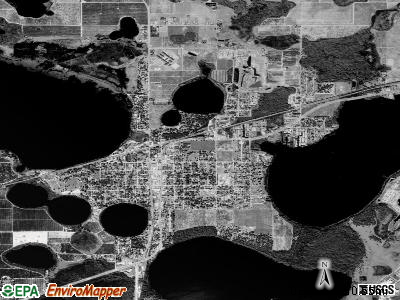 Lake Alfred satellite photo by USGS