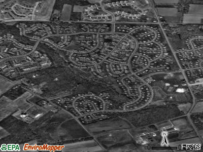 Newtown Grant satellite photo by USGS