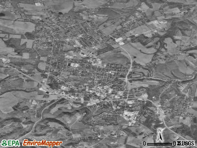 Lafayette satellite photo by USGS