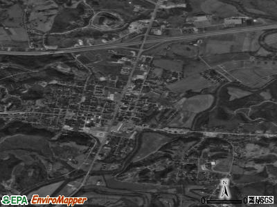 Grayson satellite photo by USGS