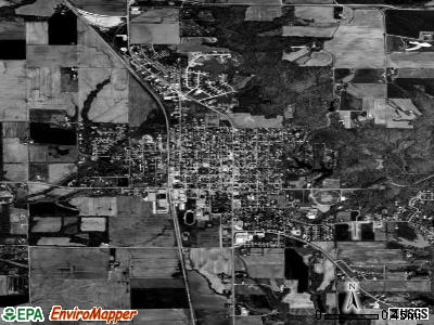 Freeburg satellite photo by USGS