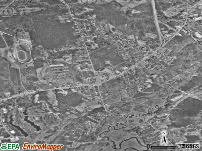 Scarborough satellite photo by USGS
