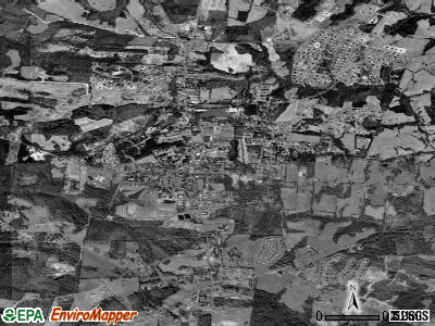 Boiling Springs satellite photo by USGS