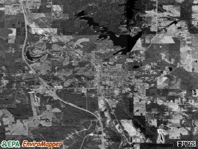 Wiggins satellite photo by USGS
