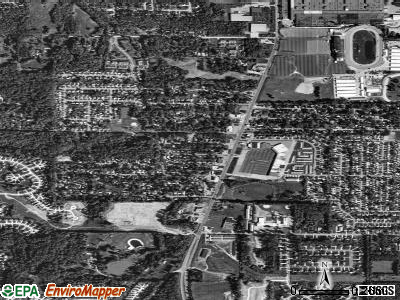 Northfield satellite photo by USGS