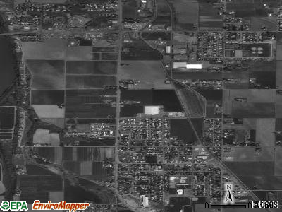 Fruitland satellite photo by USGS