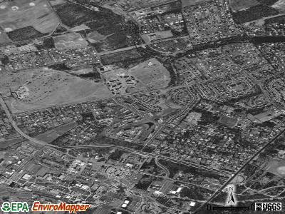 Society Hill satellite photo by USGS