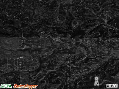 Wimberley satellite photo by USGS