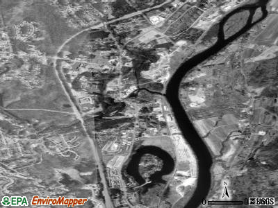 East Merrimack satellite photo by USGS