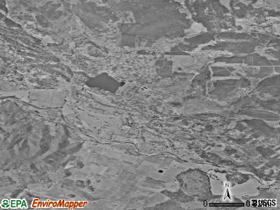 Hidden Valley Lake satellite photo by USGS