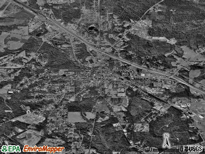 Forsyth satellite photo by USGS