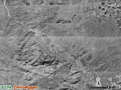 Williamson satellite photo by USGS