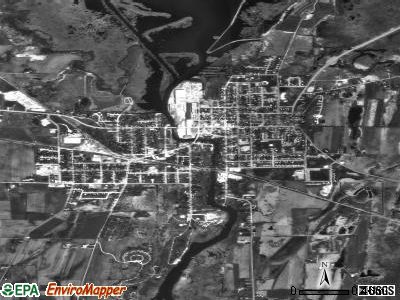 Horicon satellite photo by USGS