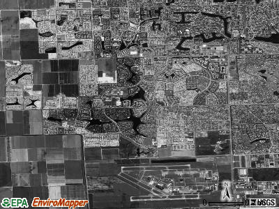 The Hammocks satellite photo by USGS