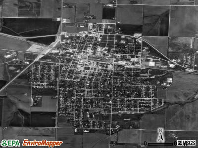 Centralia satellite photo by USGS