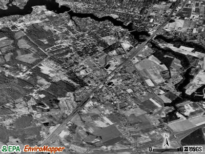 Fruitland satellite photo by USGS