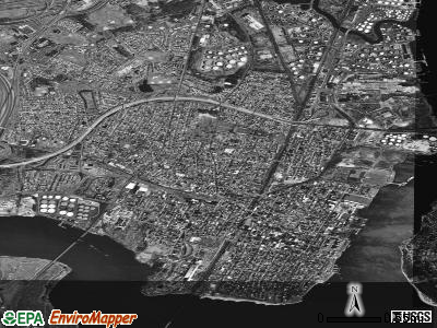 Perth Amboy satellite photo by USGS
